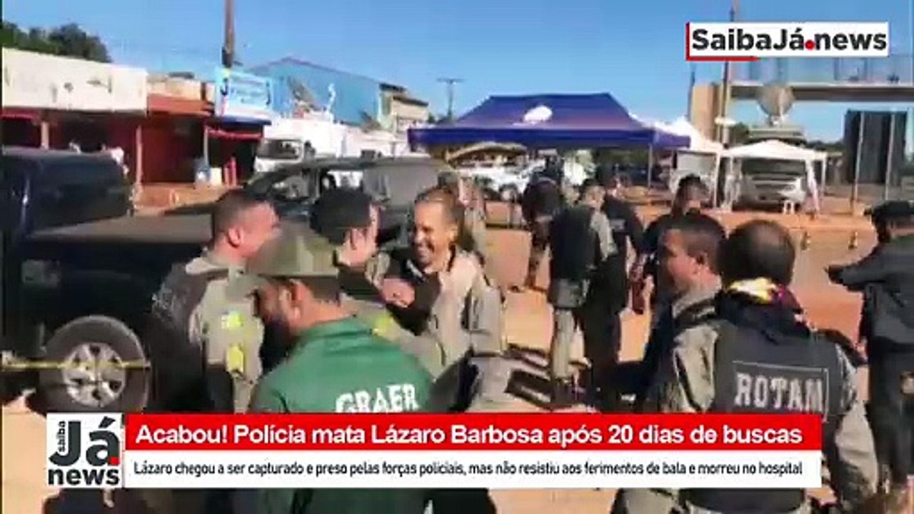 Acabou! Lázaro morre em confronto com a polícia