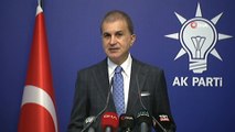 Ak Parti Sözcüsü Ömer Çelik, MYK toplantısı sonrası açıklamalarda bulundu