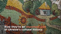 From propaganda to protected: The Soviet mosaics left behind in Ukraine