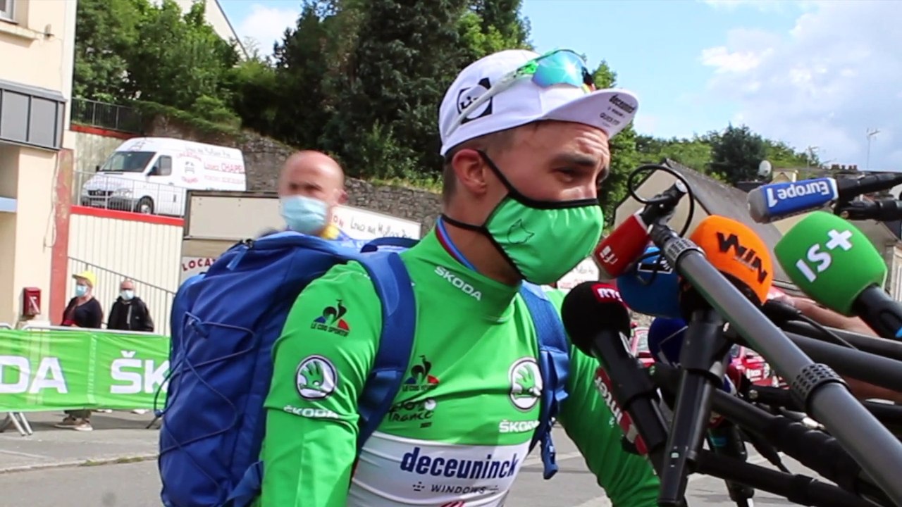 Tour de France 2021 - Julian Alaphilippe sur les chutes à répétition de ce début de Tour : "Je n'ai jamais vu ça, je crois !"