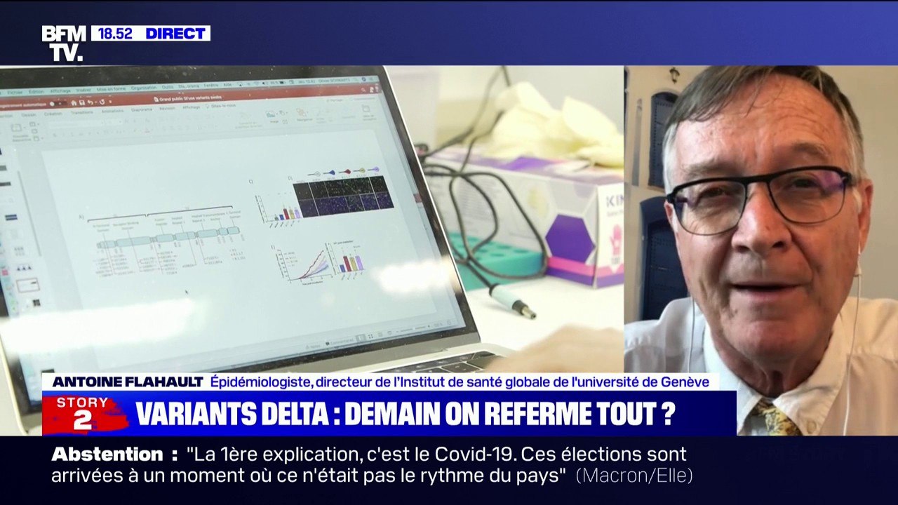 Antoine Flahault: "L'obligation vaccinale des personnels soignants est une sorte d'évidence qui doit s'imposer partout en Europe"