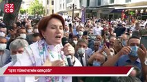 Akşener, mikrofonu esnaf annesine tuttu: İşte Türkiye'nin gerçeği