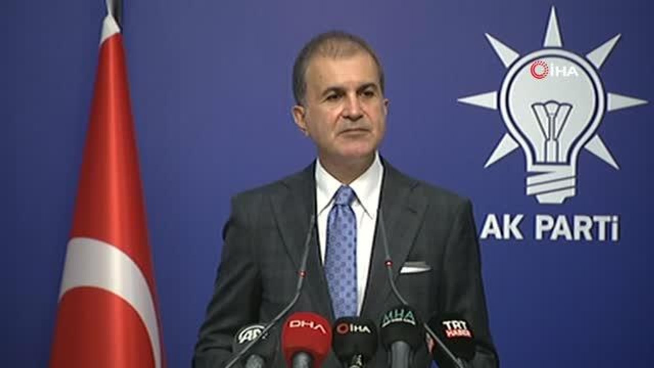 Ömer Çelik: "Hiçbir şey olmamış gibi yalana devam ediyorlar"