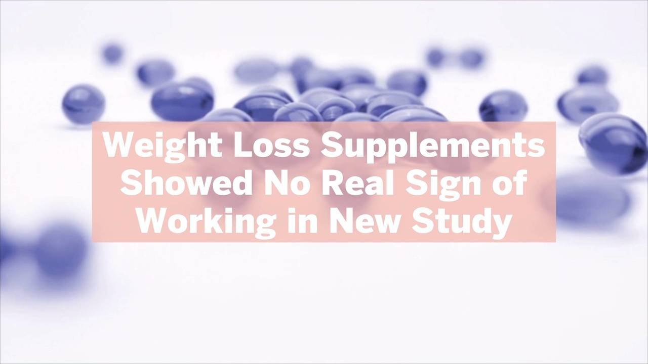 These 14 Weight Loss Supplements Showed No Real Sign of Working in New Study