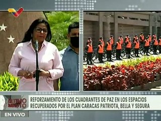 Vicepdta. Delcy Rodríguez: Damos inicio al reforzamiento de los Cuadrantes de Paz en Caracas