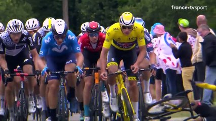 Tour de France 2021 : Primoz Roglic a lourdement chuté dans le final de la 3e étape