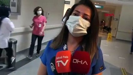 Bakan Koca fotoğrafını paylaşmıştı: O hemşire gözyaşlarını tutamadı