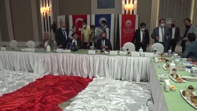 AFYONKARAHİSAR - Tıbbi Aromatik Bitkiler Değerlendirme, Geliştirme ve Organizasyon Komisyon Toplantısı yapıldı