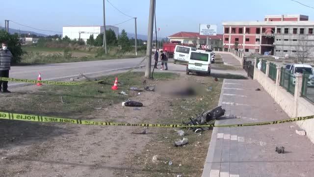 Son dakika haberi! Otomobille çarpışan motosikletin sürücüsü hayatını kaybetti