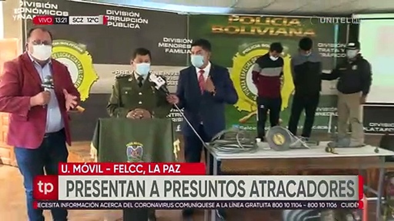 Dos sujetos con antecedentes fueron detenidos con objetos robados en Miraflores