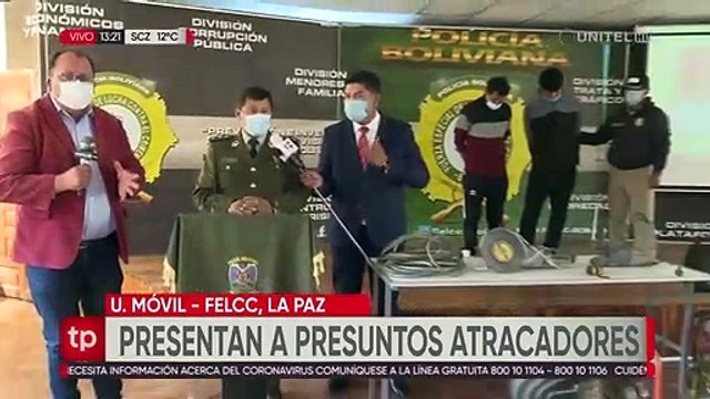 Dos sujetos con antecedentes fueron detenidos con objetos robados en Miraflores