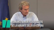 Fernando Simón valora la efectividad de las vacunas con nuevas variantes
