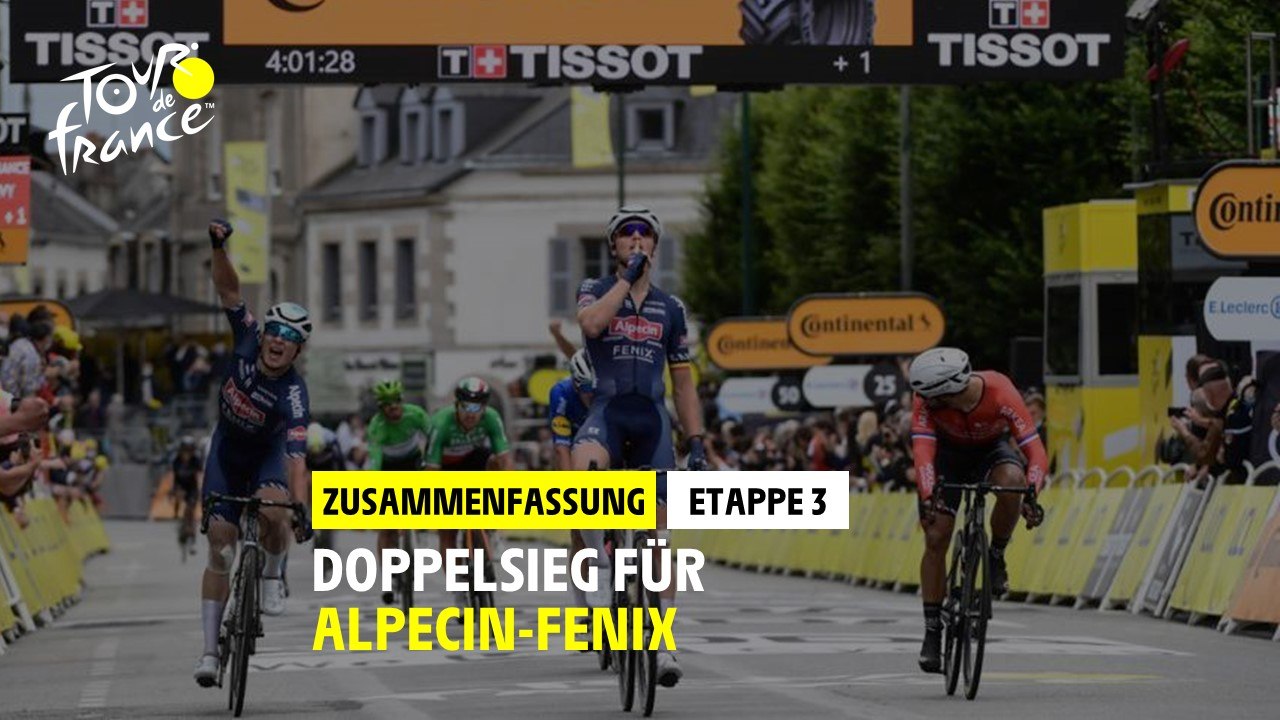 Zusammenfassung - Etappe 3 - #TDF2021