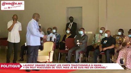 Politique : Depuis Mama, Laurent Gbagbo rend hommage à sa"petite femme Nady"