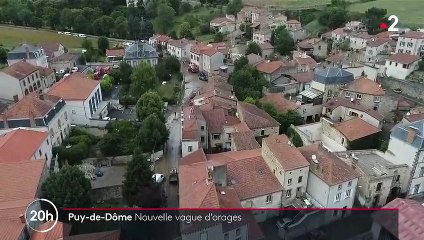 Puy-de-Dôme : une coulée de boue provoquée par de violents orages emporte tout sur son passage