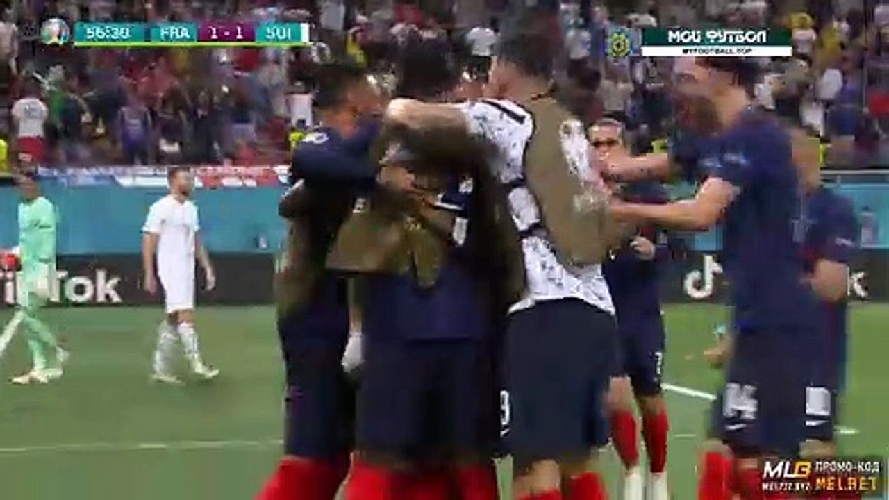 Benzema K. Goal HD - France 1 - 1 Switzerland