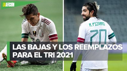 Pizarro y Gerardo Arteaga, las bajas de la Selección Mexicana para Tokio 2020