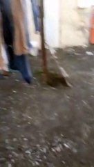 Congelada, así quedaron las ropas en los Valles Cruceños