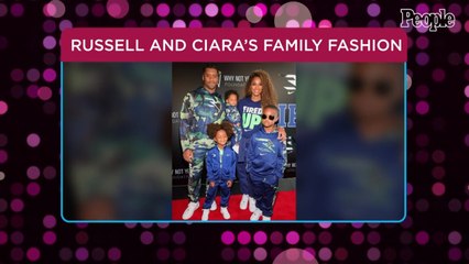 Ciara and Russell Wilson's 3 Kids Make Adorable Modeling Debut for Launch of Dad's Clothing Line