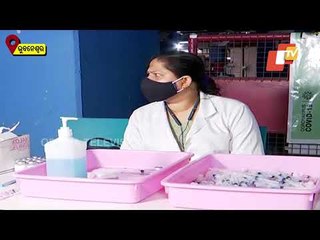 Drive-In Vaccination At Esplanade Mall In Bhubaneswar
