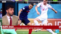 Euro 2021: Switzerland beat world champions France on penalties to reach quarters