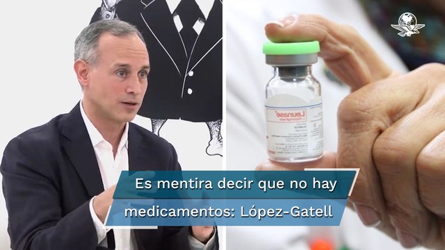 López-Gatell liga narrativa de desabasto de medicinas para niños con cáncer con golpe de Estado