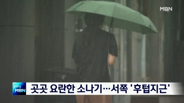 오늘 전국 곳곳 소나기…한낮 30도 안팎 '후텁지근'