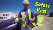 Crush A Car With A Blippi Excavator | Learn English Spelling For Toddlers