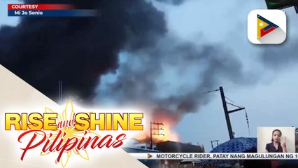 Apat na commercial establishments sa Brgy. San Antonio, San Pedro, Laguna, nasunog