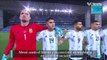 Messi cantó el himno y se convirtió en tendencia en las redes sociales