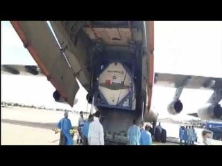 Indian Airforce Airlifts Oxygen Containers From Bangkok