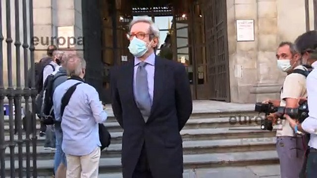 Alfonso de Borbón acude a la misa funeral por su amigo el Marqués de Griñón