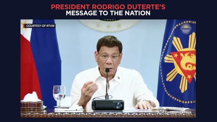 Duterte: My running for VP in 2022 is 'not a bad idea'
