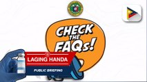 CHECK THE FAQs! | Pagbabago ng vaccination, target mula herd immunity patungong population protection