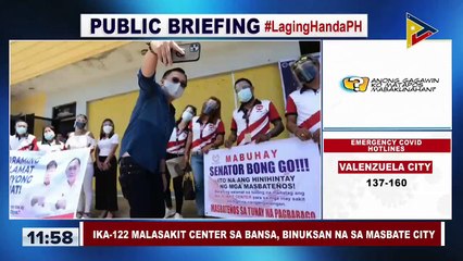 Ika-122 Malasakit Center sa bansa, binuksan na sa Masbate City