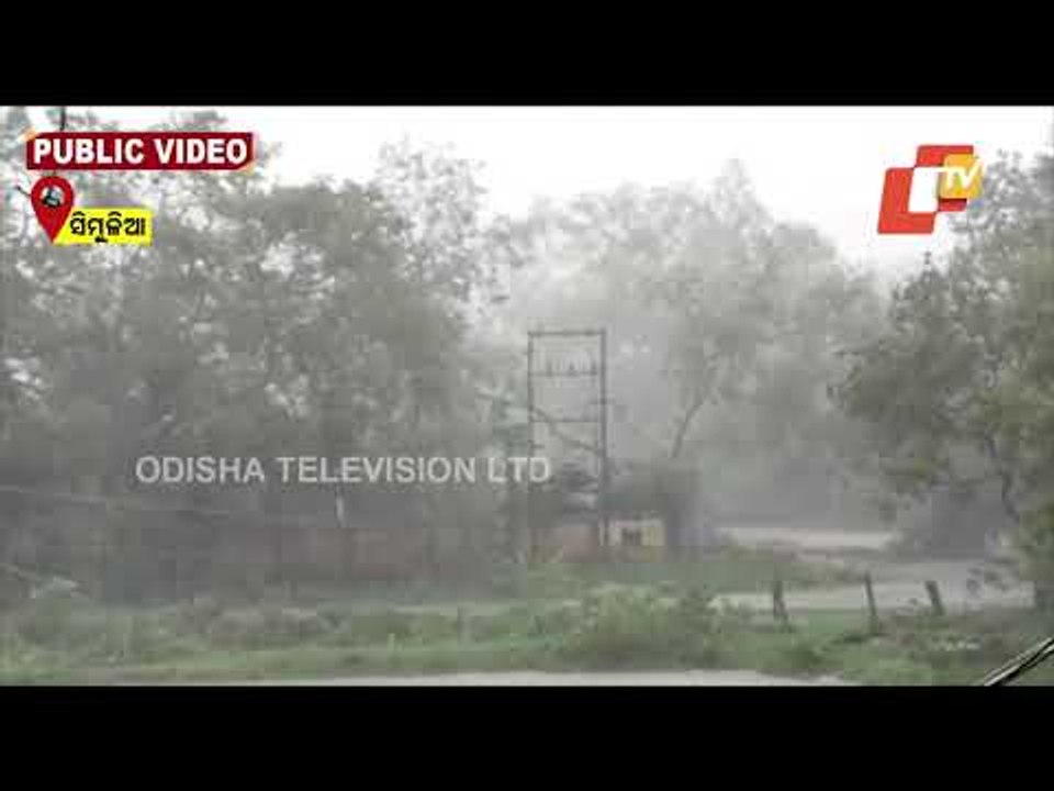 Cyclone Yaas Fury In Simulia Of Balasore