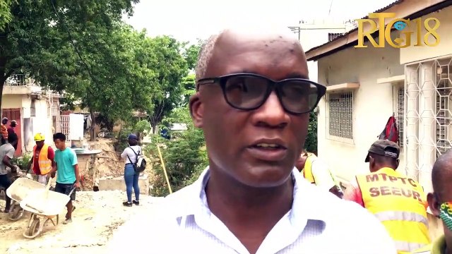 Responsab SEEUR / MTPTC a fè konen travay reyabilitasyon kanal ri Bouka nan bwa Patat ap vanse