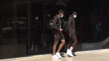 Ronaldo and his Portugal back in Lisbon after getting knocked out from Euro 2020