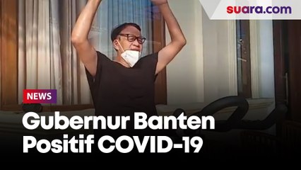 Gubernur Banten Positif COVID-19, Wahidin Halim Segar Bugar, Habis Berjemur dan Olahraga