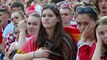 Croatia fans watch their Euro 2020 round of 16 match with Spain in Zagreb | Spain Vs Croatia Euro 2020