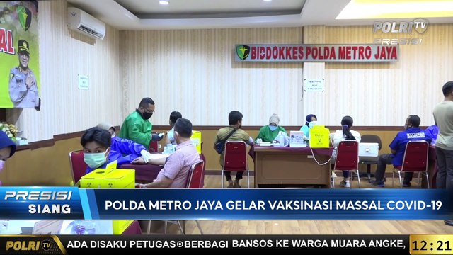Live Dialog Bersama Kabid Dokkes Polda Metro Jaya Kombes Pol dr. Didiet Setiobudi Terkait Vaksinasi Massal Tanpa Syarat Domisili