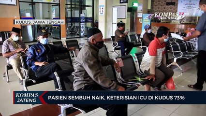Pasien Sembuh Naik, Keterisian ICU di Kudus 73 Persen