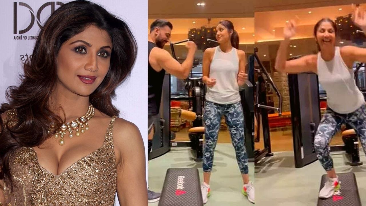 Shilpa Shetty ने किया भांगड़ा स्टाइल में Workout,Viral हुआ Video | FilmiBeat