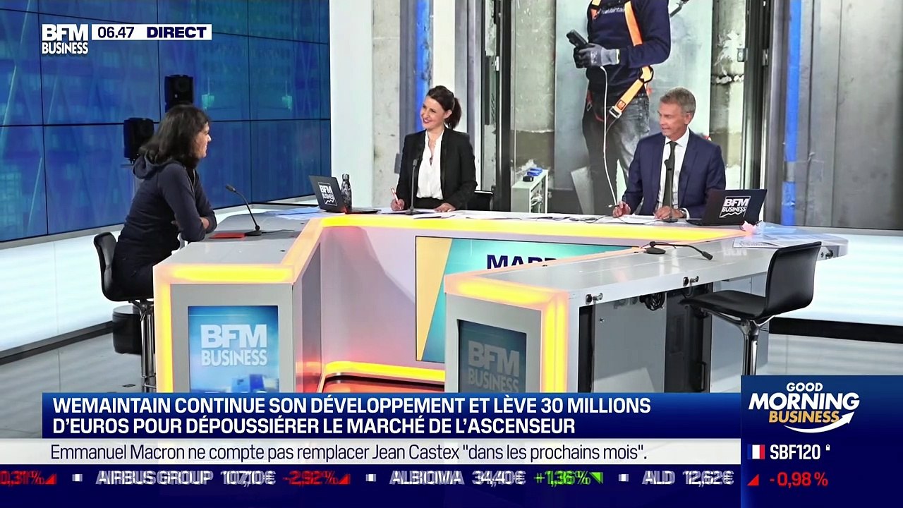 Jade Francine (WeMaintain) : WeMaintain, une start-up spécialisée dans la maintenance d'ascenseurs - 29/06