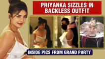Priyanka Chopra Looks Stunning In Backless Dress | Throws Grand Party For Mother Madhu Chopra’s Birthday