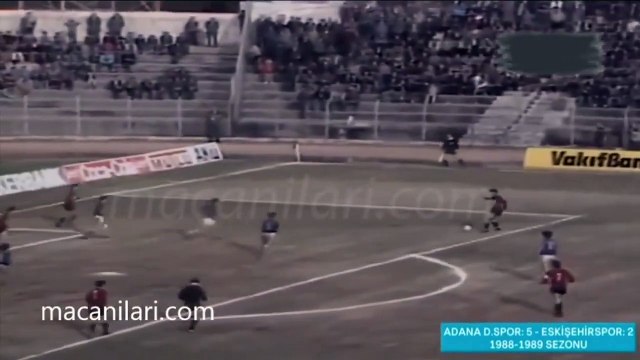 Adana Demirspor 5-2 Eskişehirspor [HD] 18.12.1988 - 1988-1989 Turkish 1st League Matchday 18