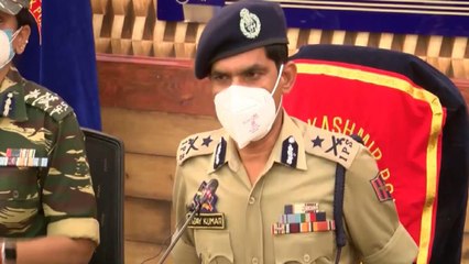 Encounter in Parimpora: JK IG addresses press conference