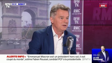 "On a besoin de vivre heureux": Fabien Roussel veut "une réforme des retraites juste, populaire"