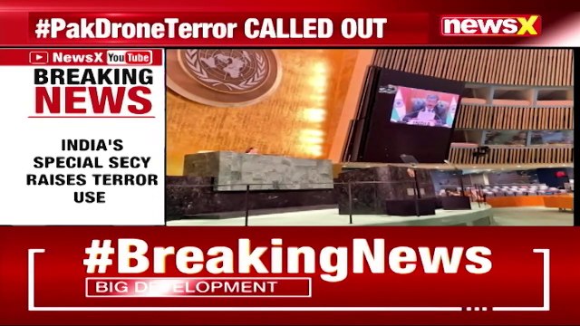 India Raises Use Of Drones At UN 'Witnessing Terrorists Using UAS' NewsX