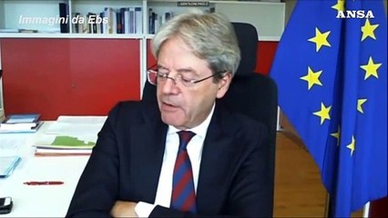 Ue, Gentiloni: "Obiettivo del Recovery e' andare oltre i livelli del 2019"